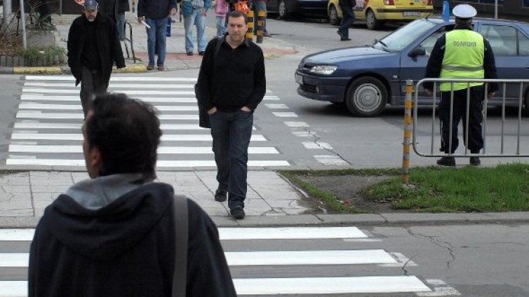 КАТ започва "лов" на пешеходци в София