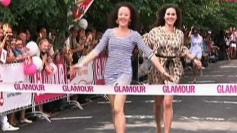 Рускини с токчета препускат грациозно... и не съвсем