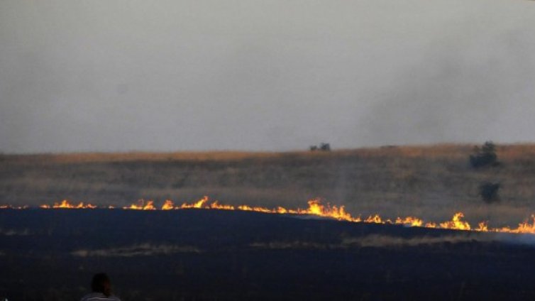 Дядо изгоря, спасявайки коня си от запалено стърнище