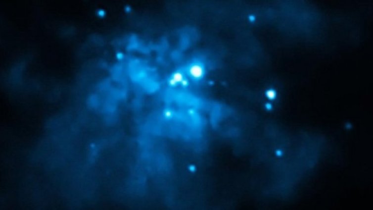 Свръхмасивни черни дупки се крият в отдалечени малки галактики