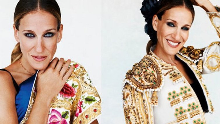 Оле! Сара Джесика Паркър в испански одежди