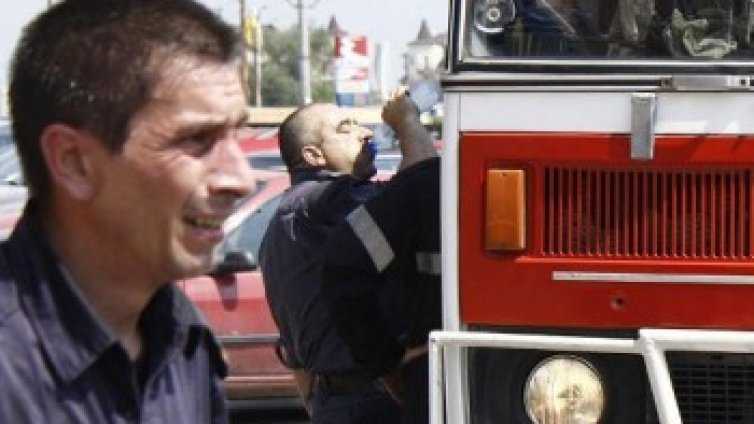 Автобусът от Смолян за Смилян пламна в движение