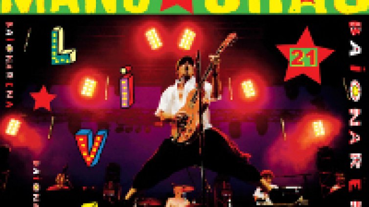 Manu Chao пускат лайф dvd и диск
