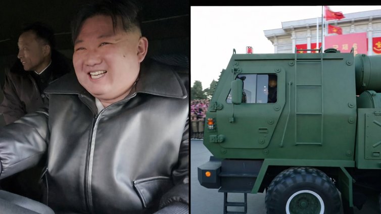 И Бог няма да ги защити: Ким Чен Ун подкара нова установка за ядрени ракети ВИДЕО