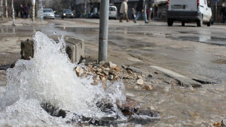 Спират водата в някои части на София на 31 юли