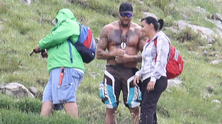 Любо Чука се разхлажда на Седемте рилски езера