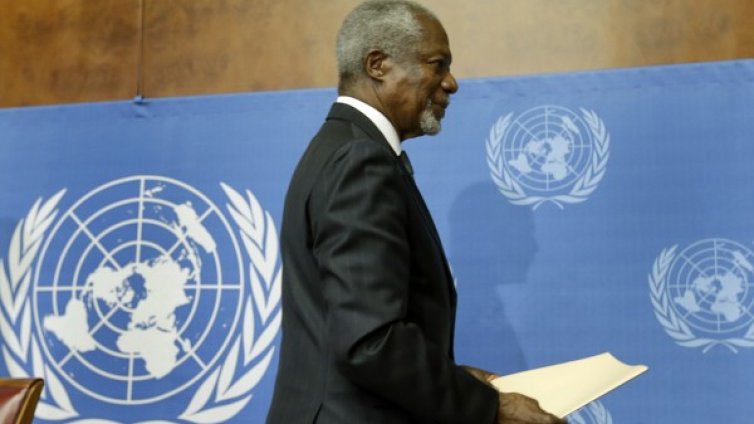 Кофи Анан се оттегля като посредник в конфликта в Сирия