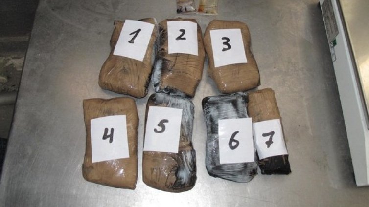 Спипаха хероин за 2,5 млн. лв. на Капитан Андреево 