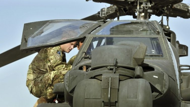  Принц Хари под обстрел на талибаните