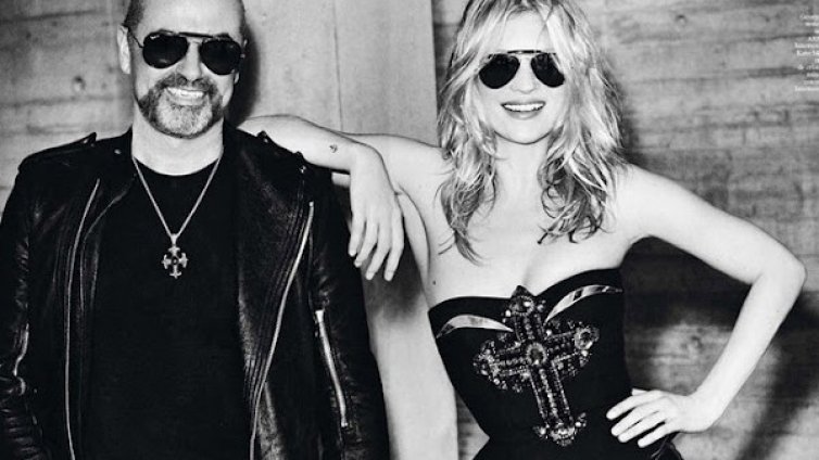 Кейт Мос и Джордж Майкъл &ndash; нетипичният тандем на корицата на Vogue 