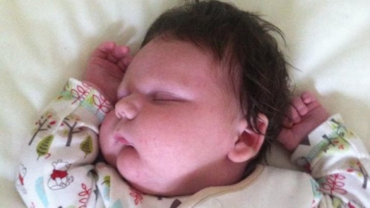 Малък Джордж, голямо чудо - цели 7 килограма! 