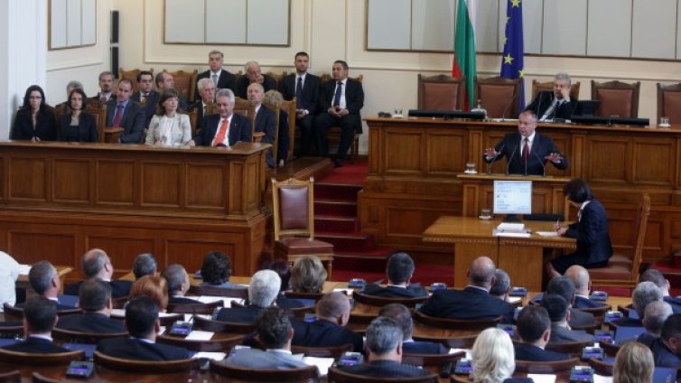 Борисов отказа да изслуша декларацията на БСП