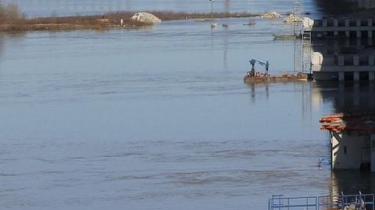 Нивото на Дунав при Лом се покачи до 738 см