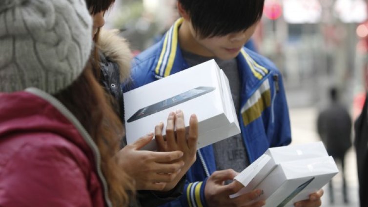 Китайците вече не си падат толкова по iPad