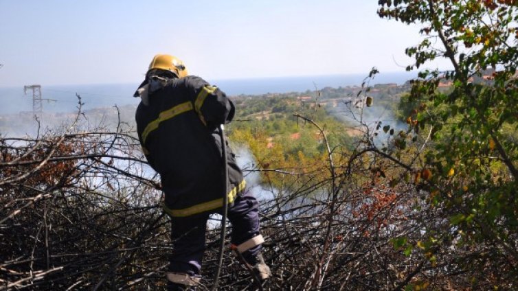 300 декара гора изгоряха край Каварна