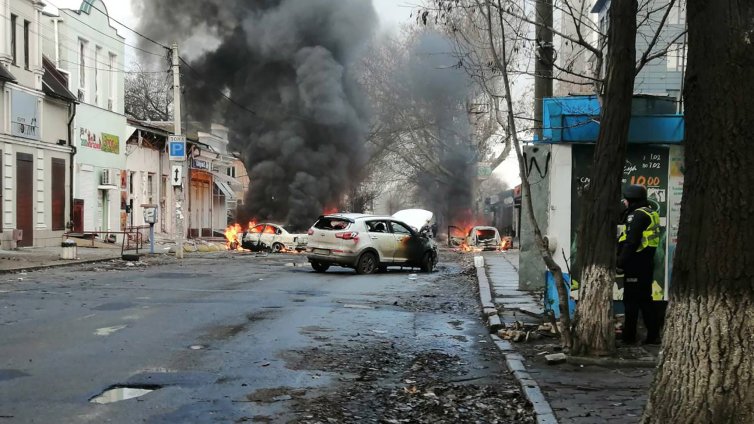 Украинско семейство бе убито при руски удар в Запорожка област