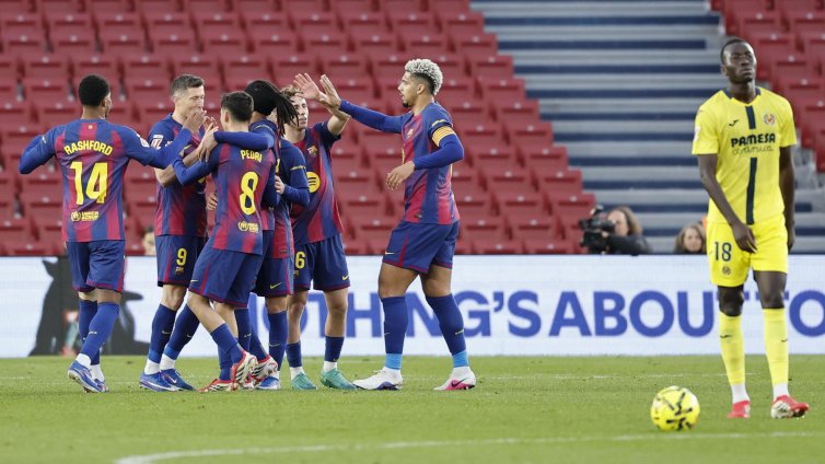 Барса с впечатляващ успех над &bdquo;Виляреал&rdquo;