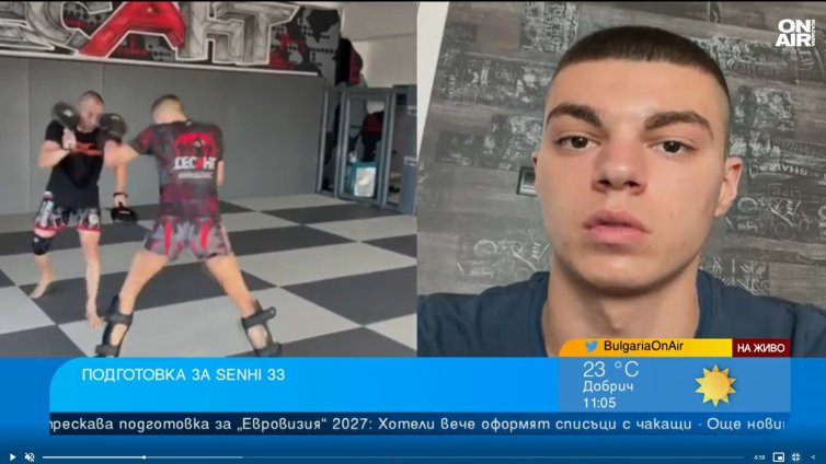 Жулиен Риков преди SENSHI: Всичко е здрава работа в залата