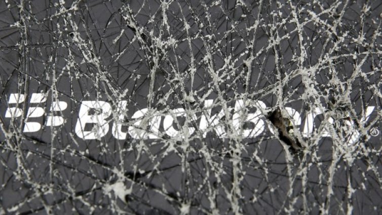 T-Mobile анатемоса Blackberry