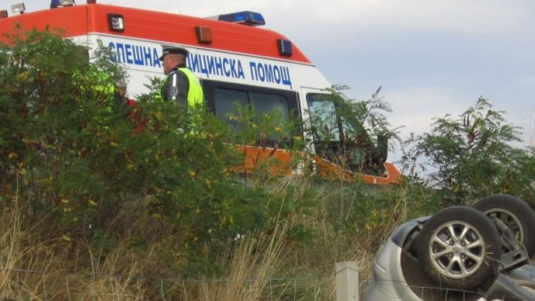 Жена загина при тежка катастрофа край Пловдив