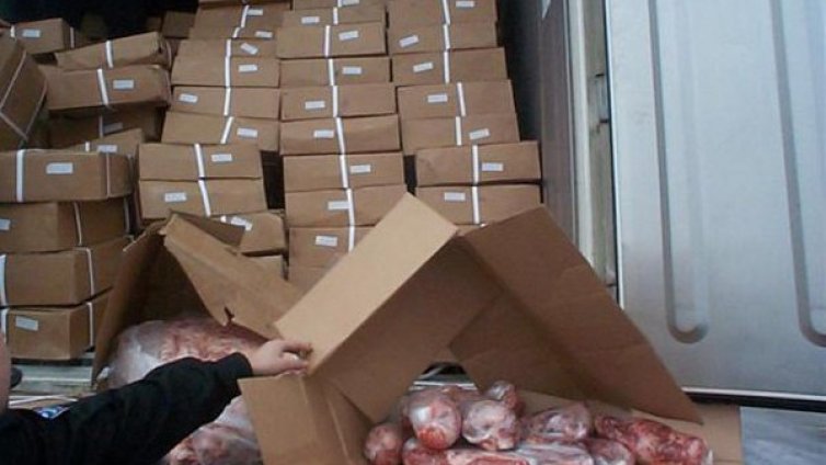 За 4 дни турските митничари хванали над 3 тона месо 