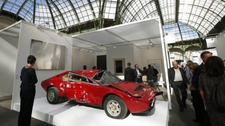 Разбито Ferrari бе продадено 6 пъти по-скъпо