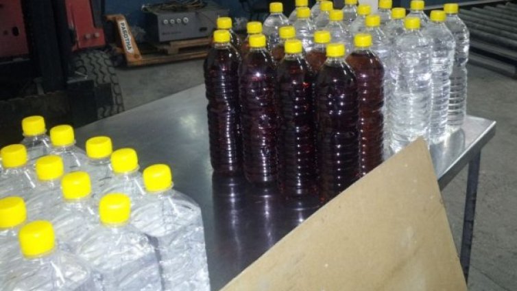 200 литра менте алкохол иззет от кафене в Разград