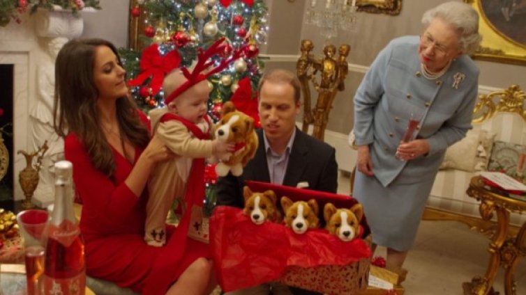 Принц Хари става дядо Коледа заради малкия Джордж 
