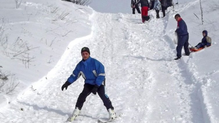 Ски насред Добруджа