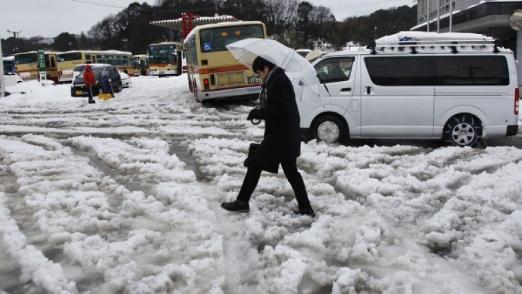 19 са жертвите на лошото време в Япония