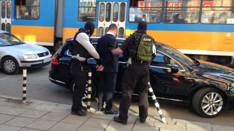 ДАНС арестува заподозрян в центъра на София