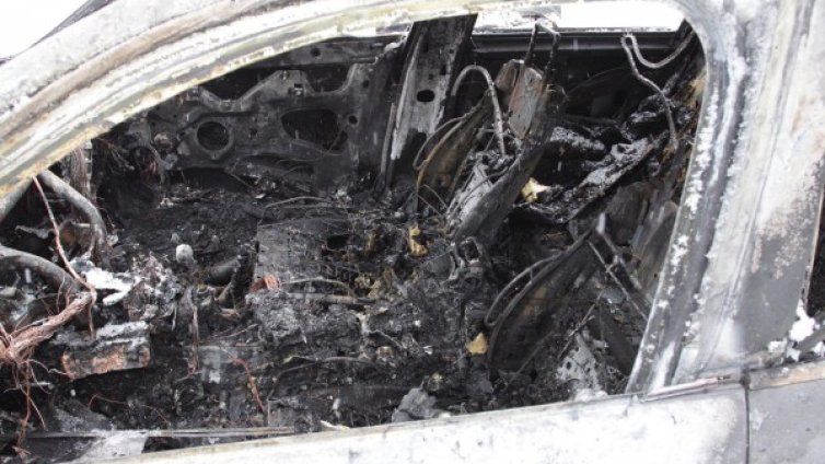 Умишлен палеж на автомобил в Бяла Слатина