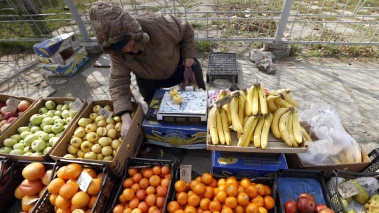 Хранителните стоки в Крим започнаха да поскъпват