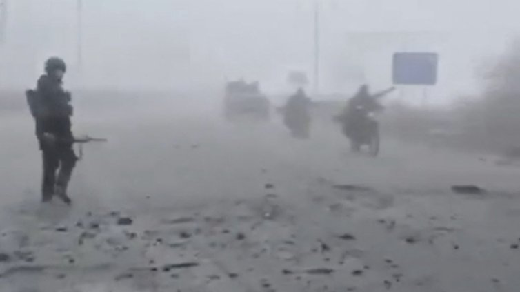 Според видеозапис: Руските сили са навлезли в украинския град Покровск