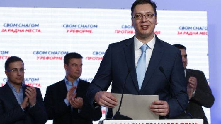 Сръбска прогресивна партия с убедителна победа на изборите