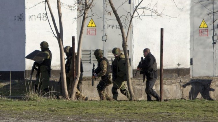 Атака срещу украински войници в Симферопол 