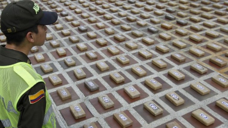 Седем тона кокаин заловиха в Колумбия 