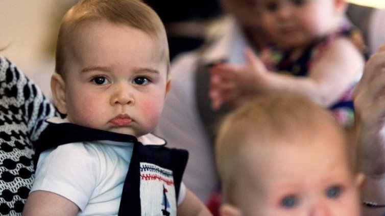 Невръстният принц Джордж стана модна икона