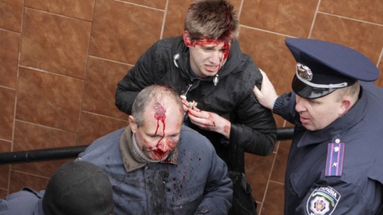 Сблъсъци в Харков, има ранени 