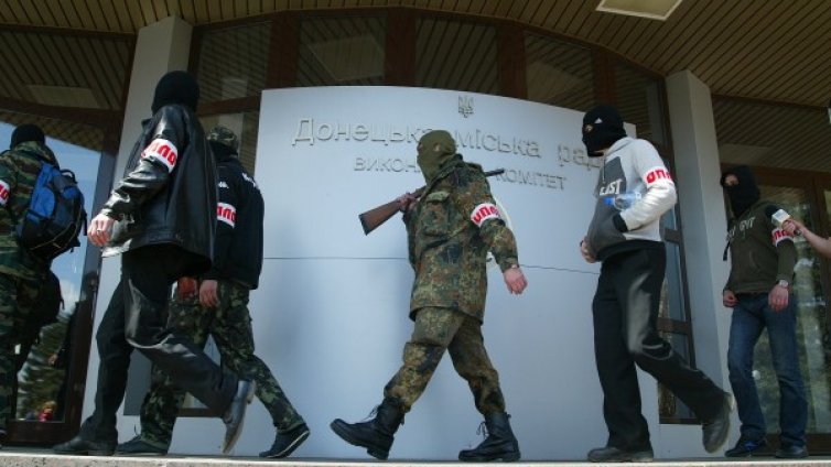 Проруските активисти в Донецк: Първо освободете Майдана!