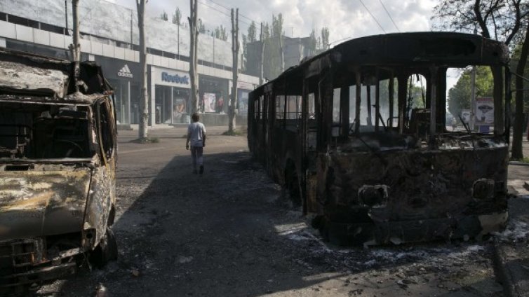 Двама са убити и 12 - ранени при сблъсъците в Краматорск