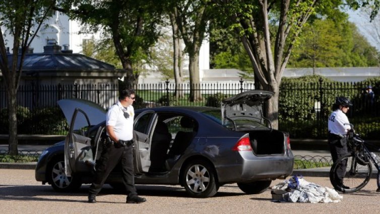 Подозрителна кола спря достъпа до Белия дом