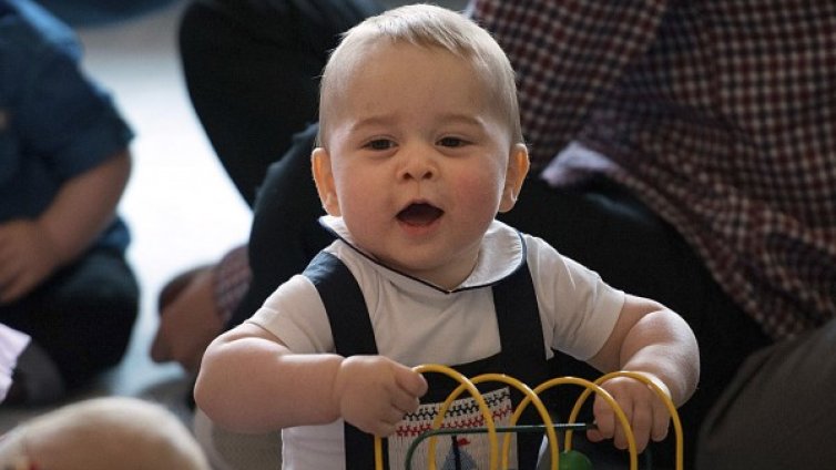 Принц Джордж е най-известното светско бебе