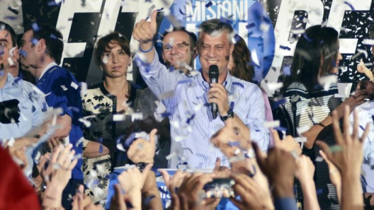 Партията на Хачим Тачи спечели на изборите в Косово