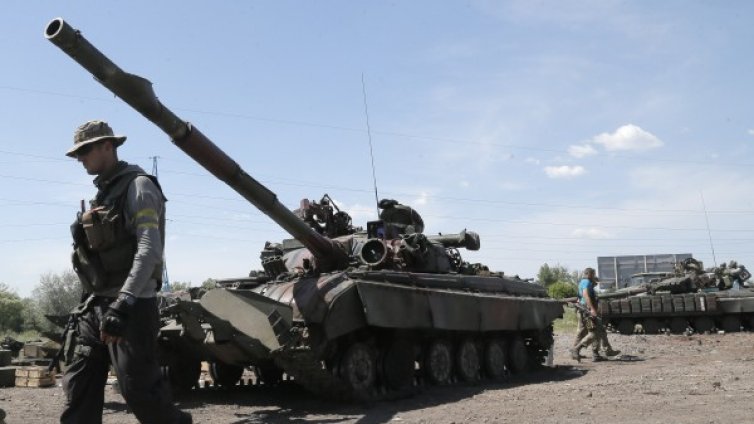Украински бронетранспортьори са навлезли на руска територия