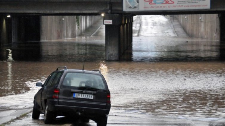Бедствено положение в 7 села заради дъждовете