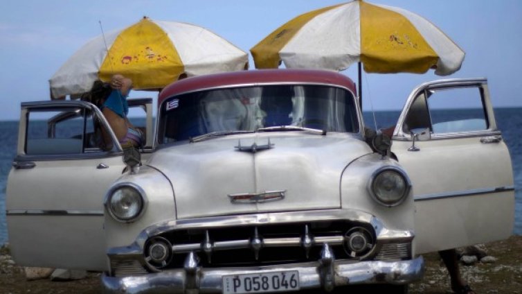 На плаж в Куба