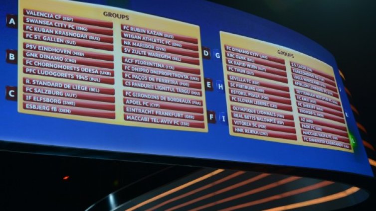 Изтеглиха жребия на Лига Европа
