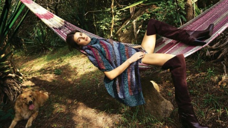 Меланхолична и романтична Изабели Фонтана