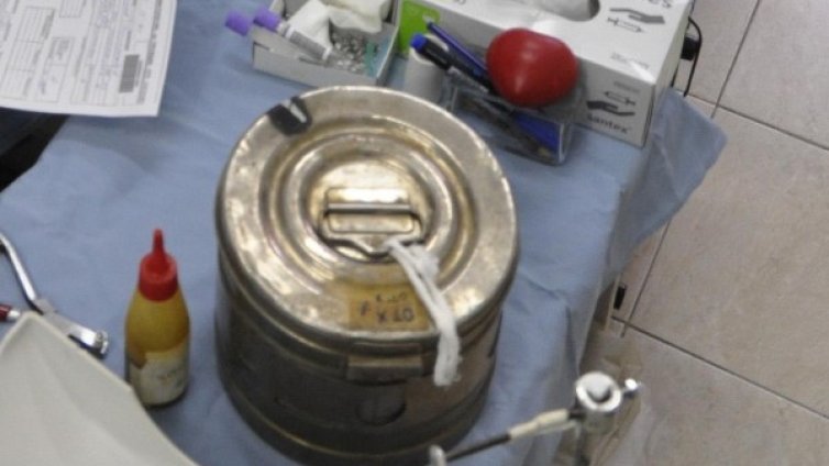 Обезопасиха площадката, където откриха епруветките с кръв